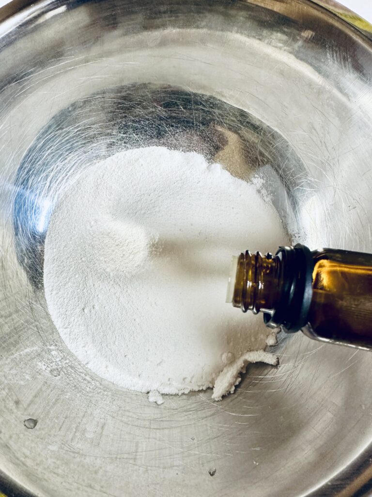step by step natural laundry pods