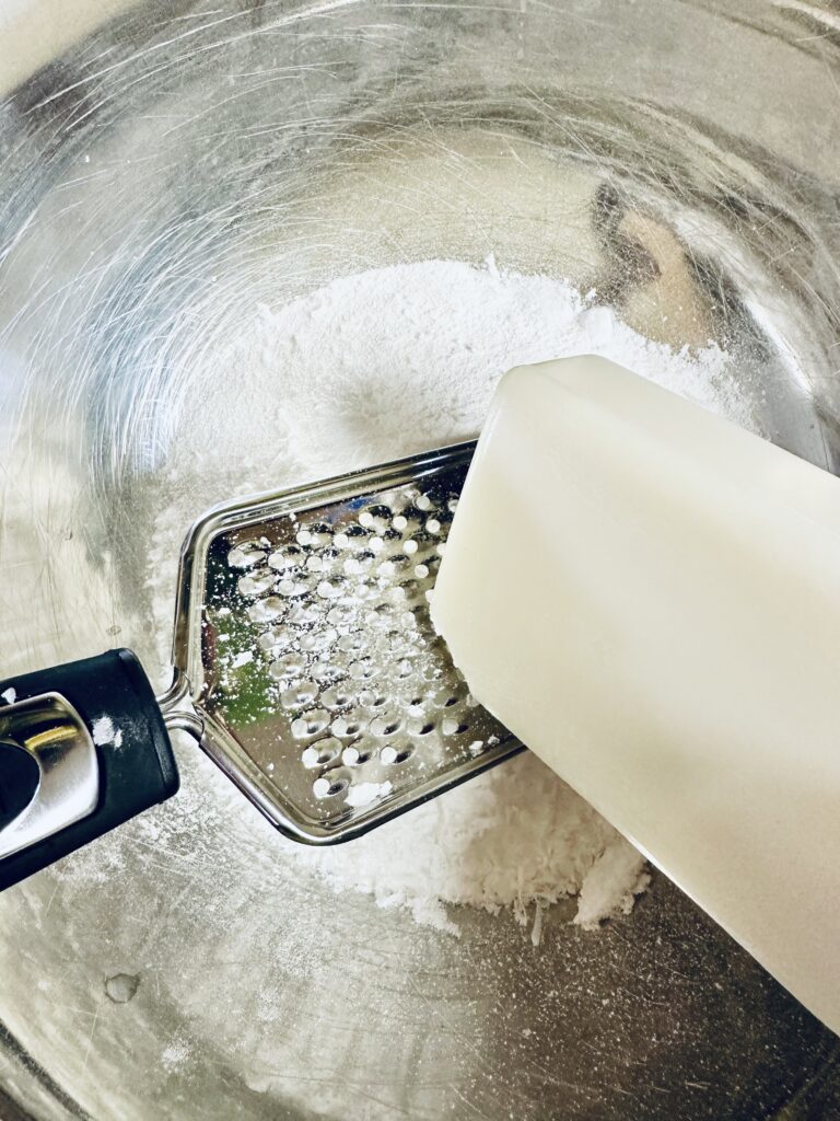 step by step natural laundry pods