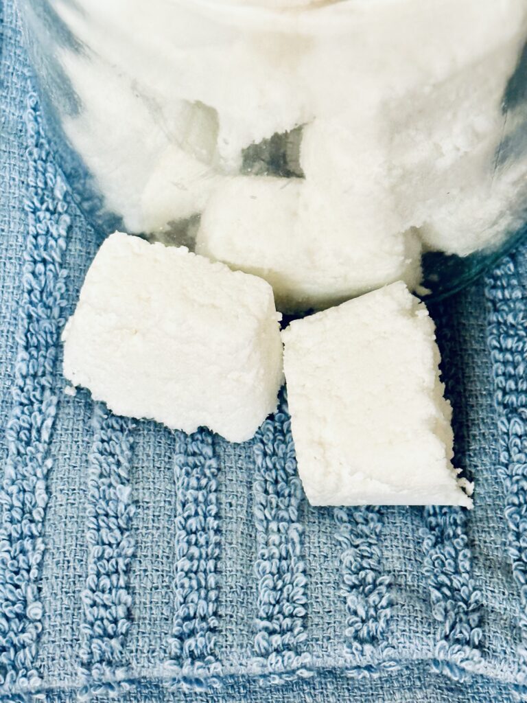 step by step natural laundry pods