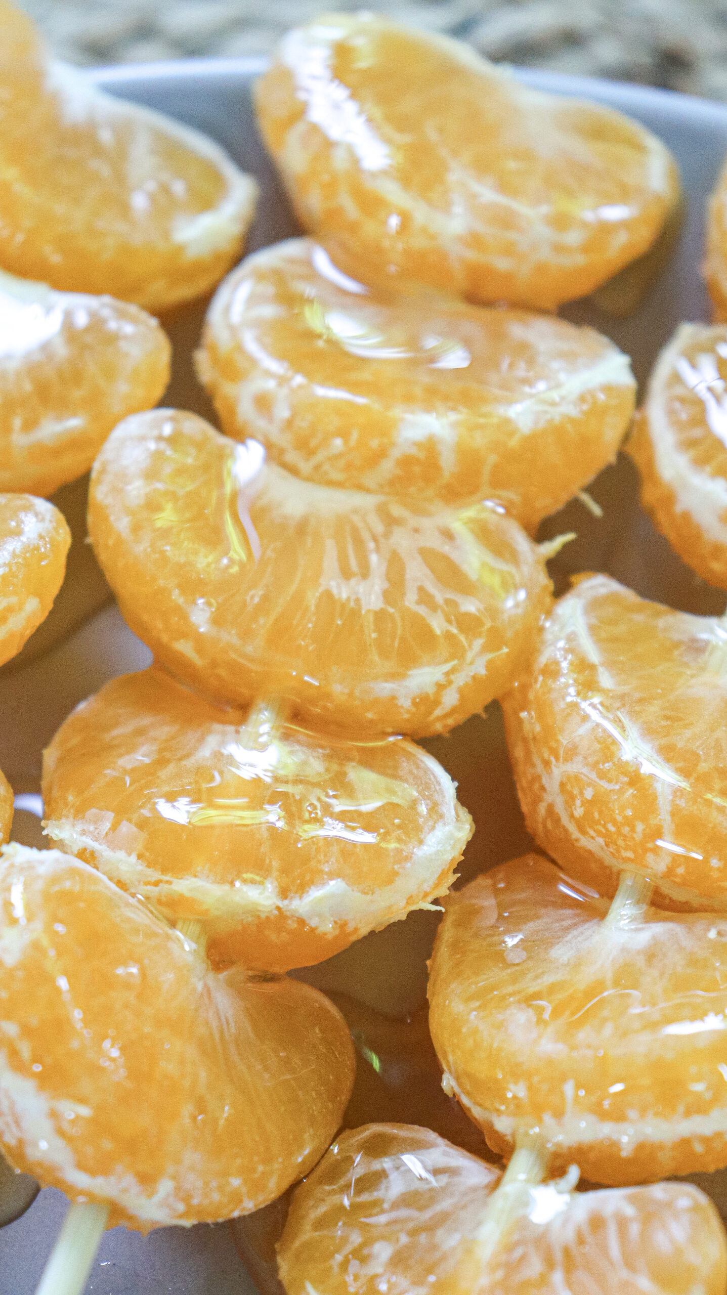 Mandarin orange tanghulu recipe dessert snack