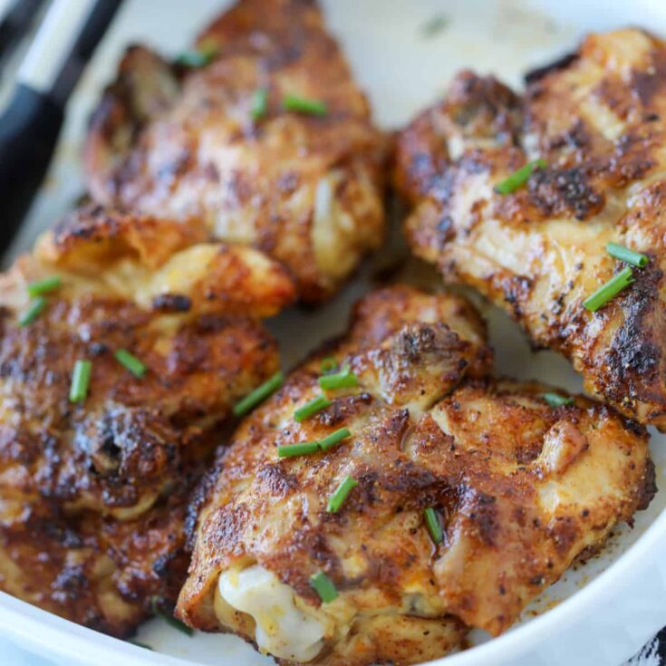 Image for How to Air Fry Bone In Chicken Thighs
