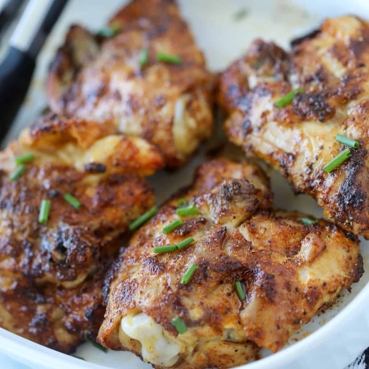 Image for How to Air Fry Bone In Chicken Thighs