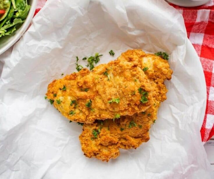 Image for 30 Minute Crispy Keto Air Fryer Chicken Breast