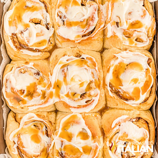 Image for The Ultimate Cinnamon Rolls with Apple Pie Filling + Video