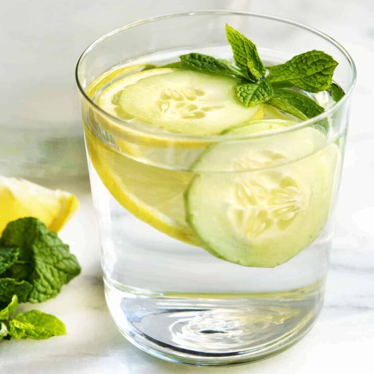Image for Cucumber Lemon Mint Water
