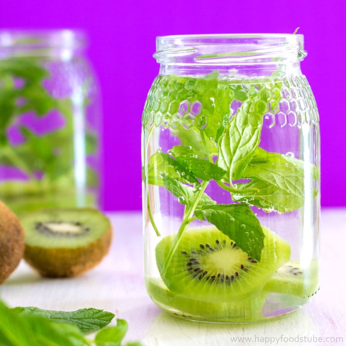 Image for Kiwi and Mint Infused Water
