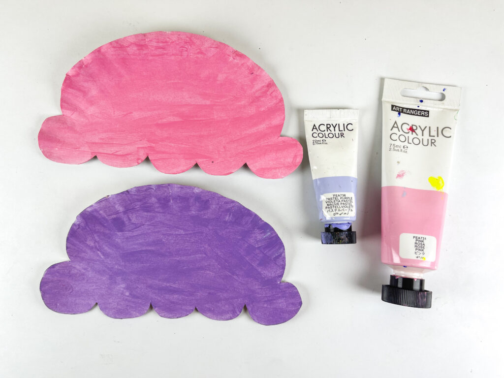 how to make a paper plate ice cream craft step by step 