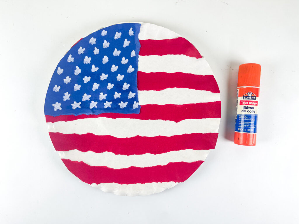 preschool american flag craft