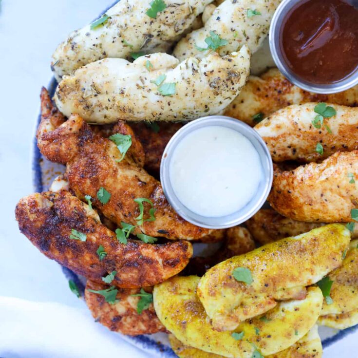 Image for Air Fryer Chicken Tenderloins (No Breading)