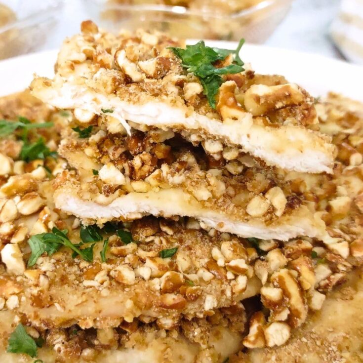 Image for Air Fryer Pretzel Crusted Chicken: Irresistible Crunch!