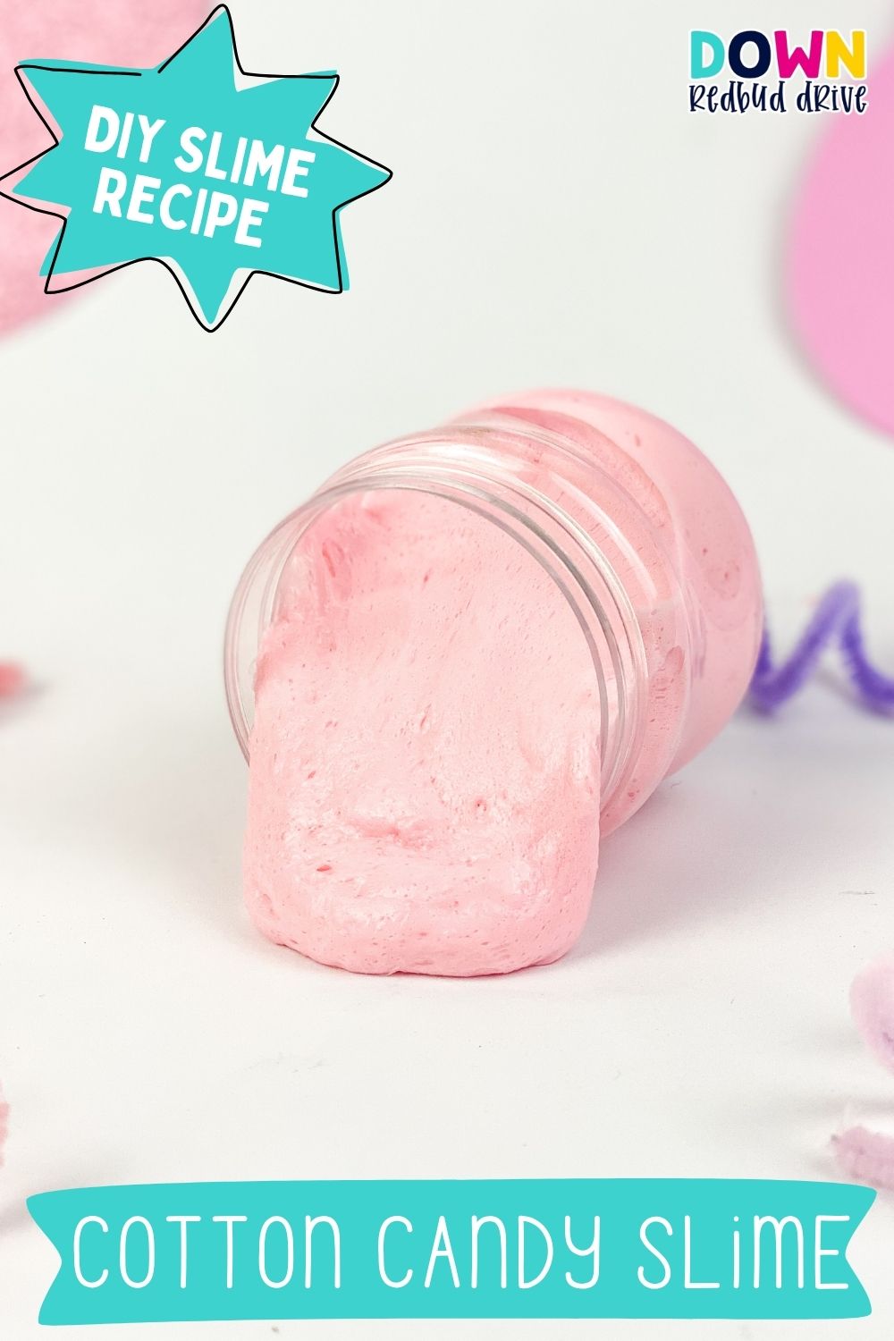 cotton candy slime recipe 