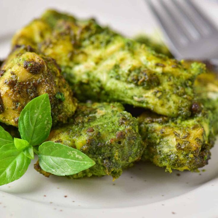 Image for Air Fryer Pesto Chicken Recipe
