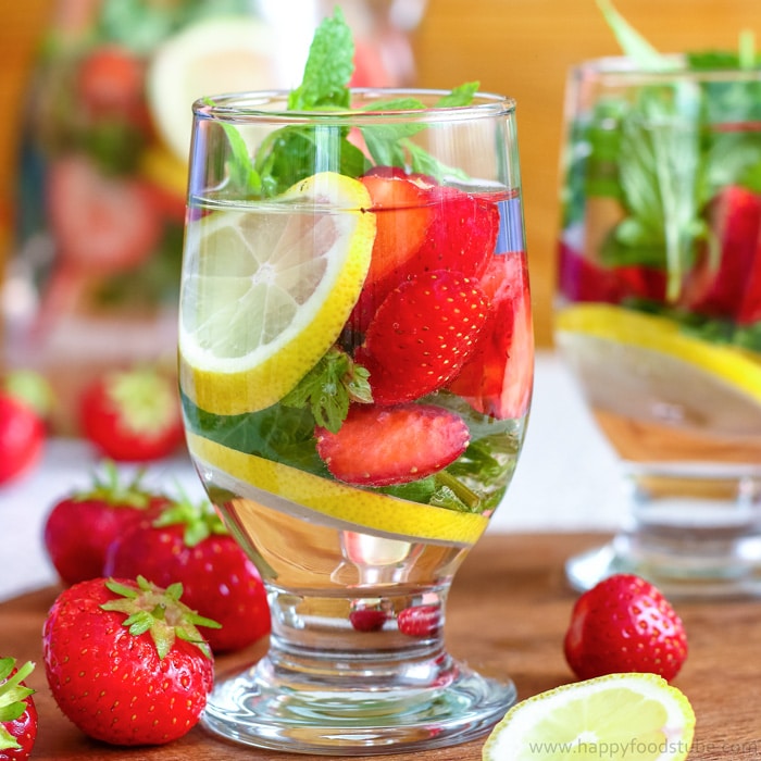 Image for Strawberry Lemon Infused Water