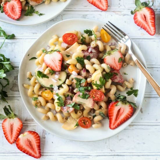 Image for Creamy Balsamic Summer Pasta Salad
