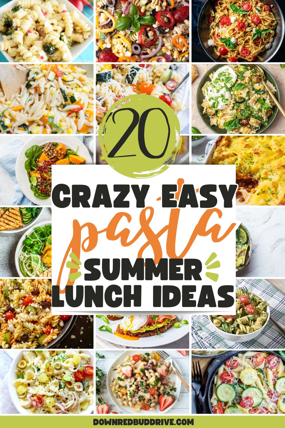 20 crazy easy summer pasta recipes for lunch 