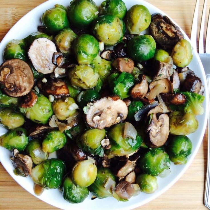 Image for Brussels Sprouts and Mushrooms