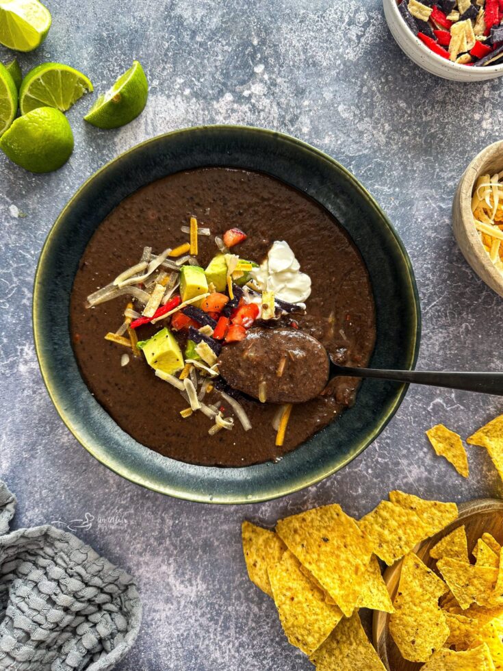Image for Easy Black Bean Soup