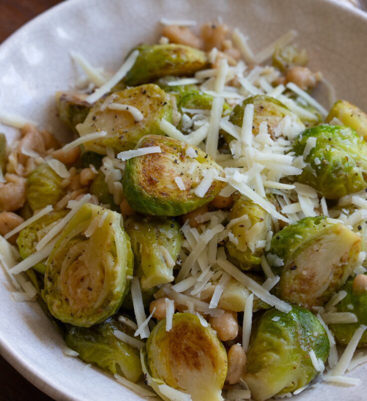 Image for Brussels Sprouts and White Beans – Delicious & Easy