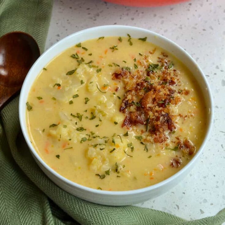 Image for Cheesy Cauliflower Soup