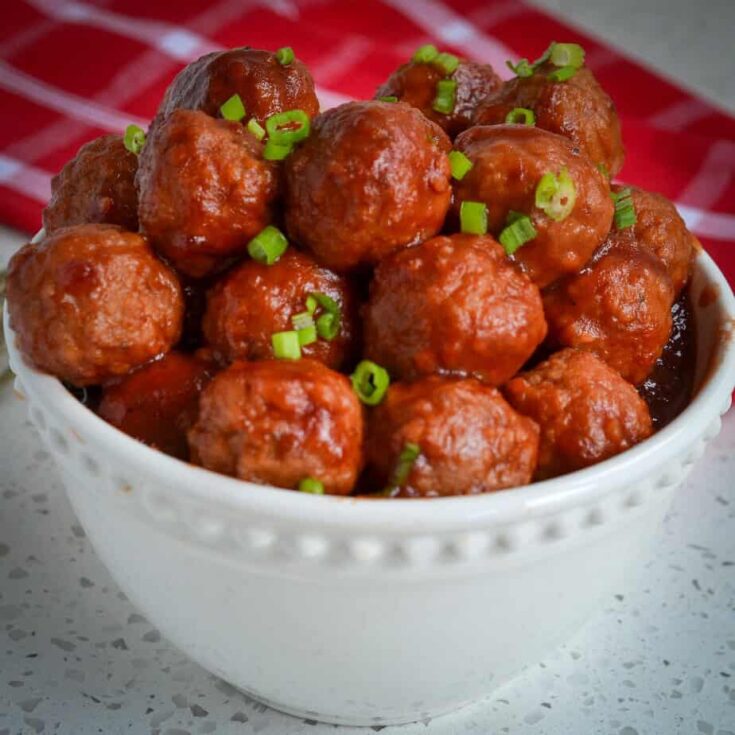 Image for Crockpot Cranberry Meatballs