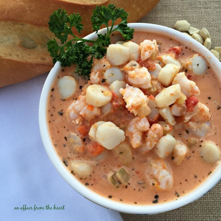 Image for Creamy Tomato Seafood Bisque