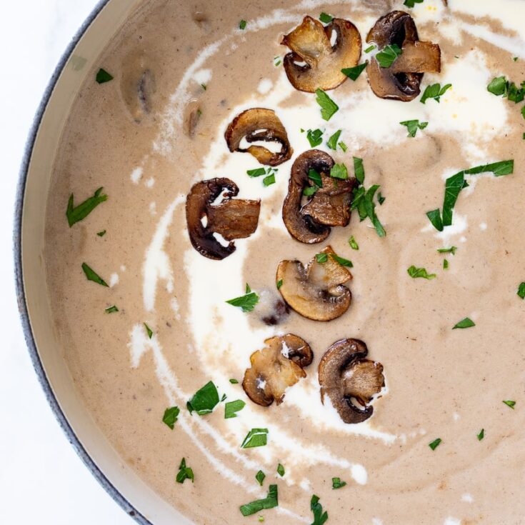Image for Creamy Mushroom Soup