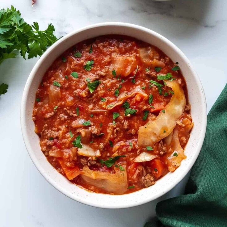 Image for Crockpot Cabbage Roll Soup