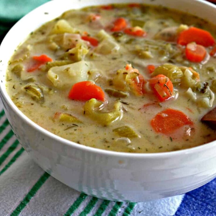 Image for Creamy Dill Pickle Soup