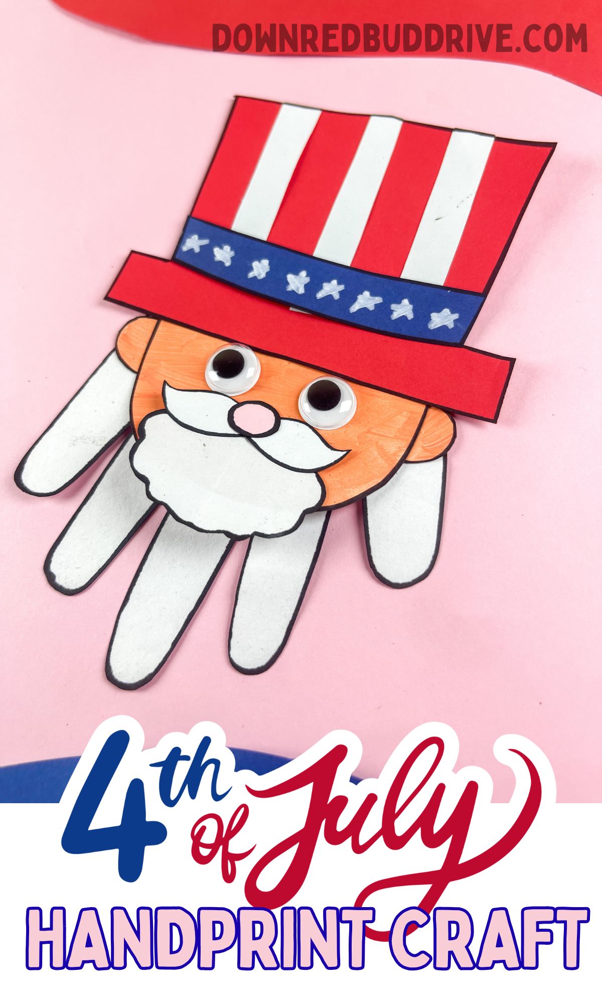 handprint Uncle Sam craft