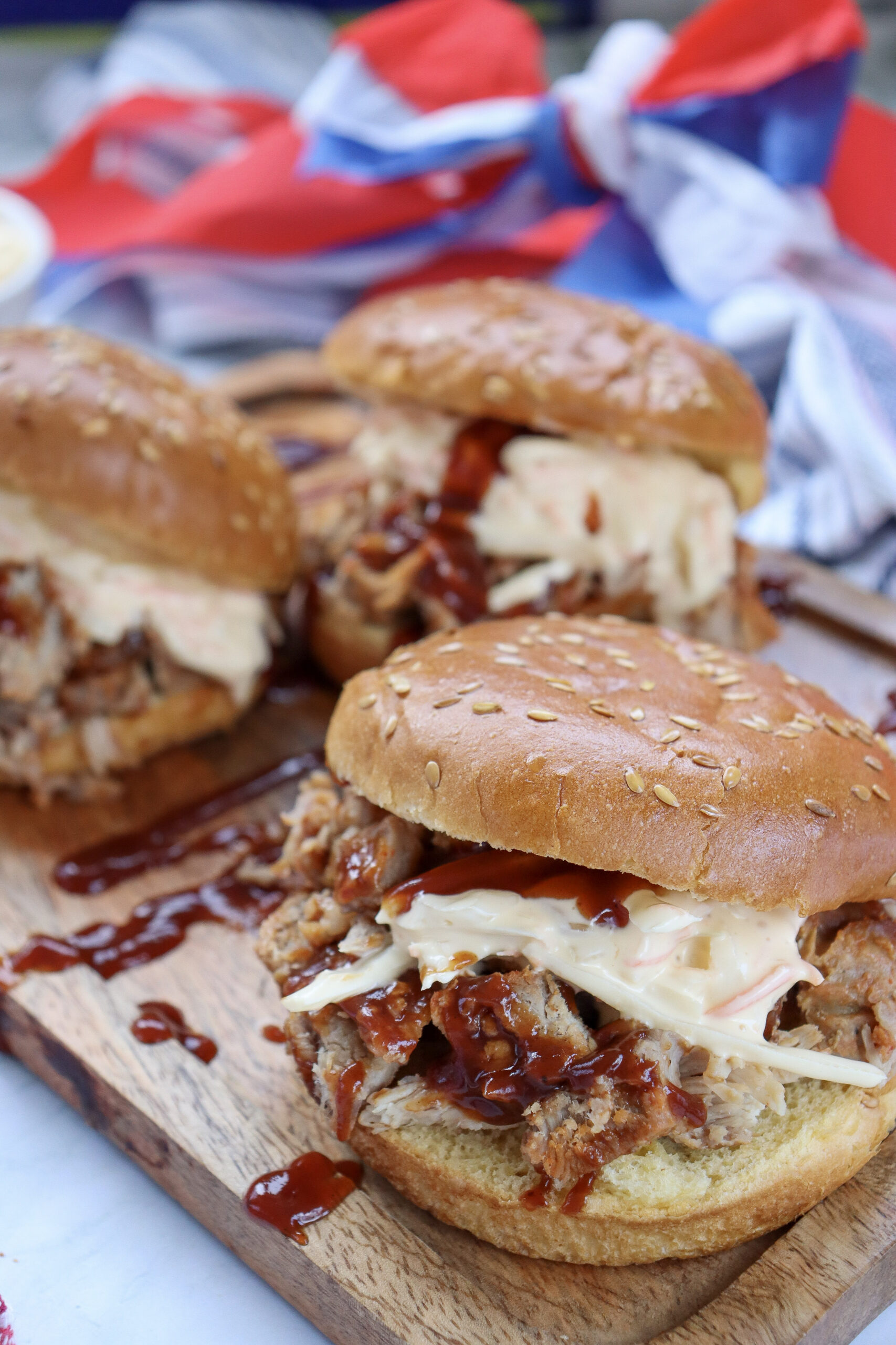 bbq pulled pork sandwiches 
