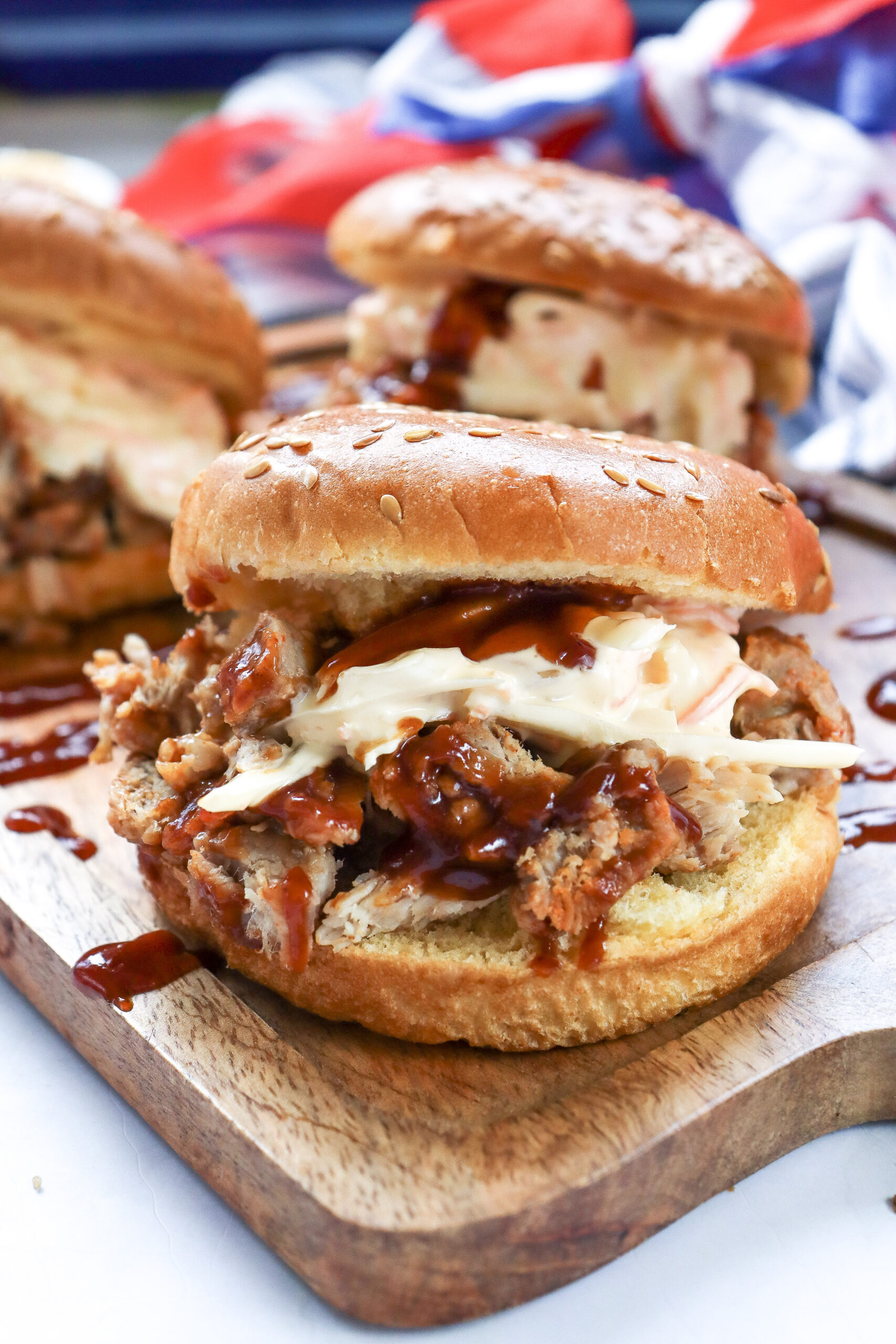 bbq pulled pork sandwiches 