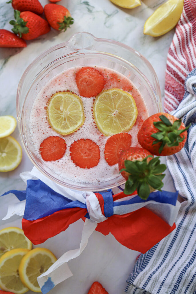 homemade strawberry lemonade recipe