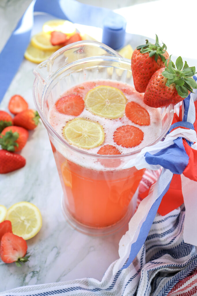 homemade strawberry lemonade recipe