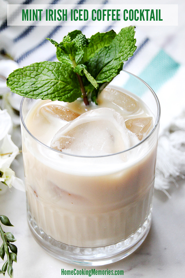 Image for Mint Irish Iced Coffee Cocktail Recipe