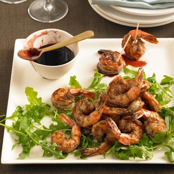 Image for Moroccan Shrimp With Pomegranate Sauce