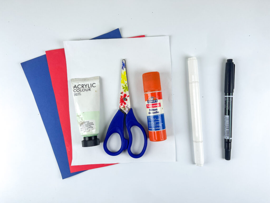 craft materials for patriotic craft