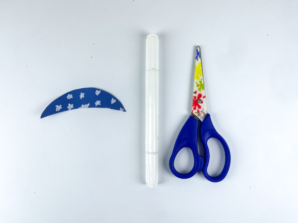 step by step handprint Statue of Liberty craft