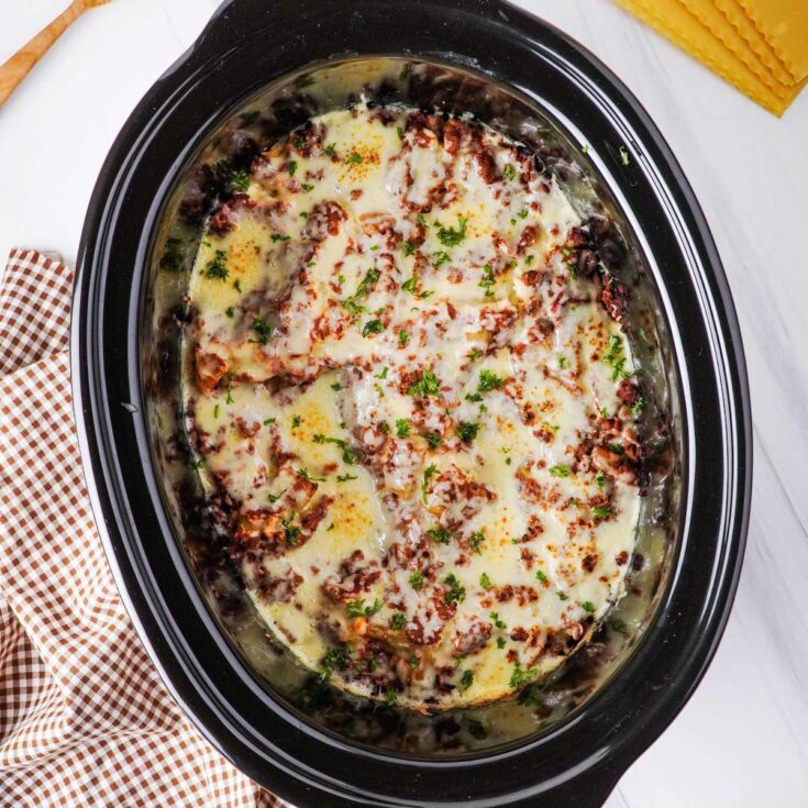 Image for Crockpot Lasagna with Ground Beef and Ricotta