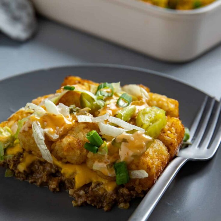 Image for Big Mac Tater Tot Casserole
