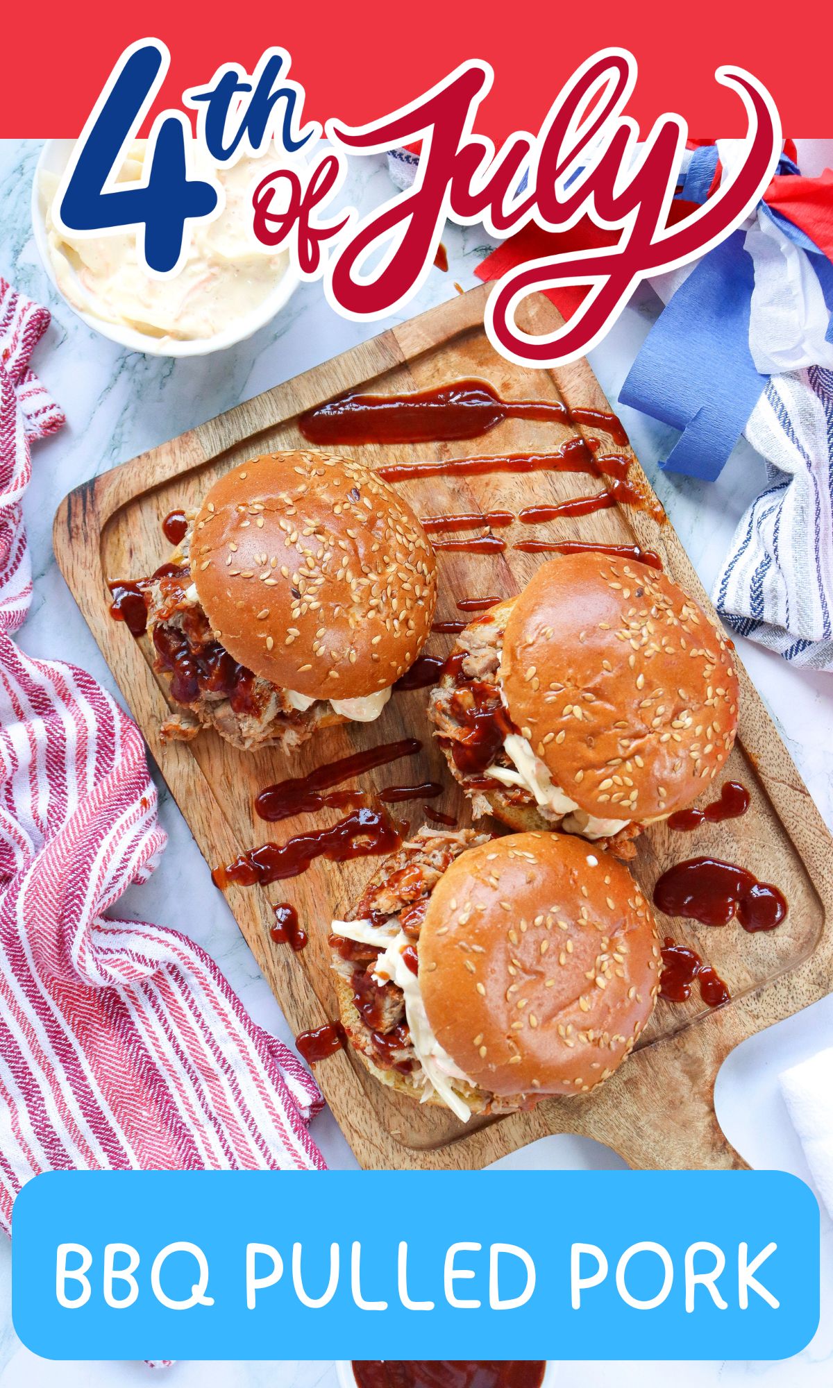bbq pulled pork sandwiches 