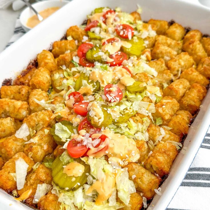 Image for Big Mac Tater Tot Casserole