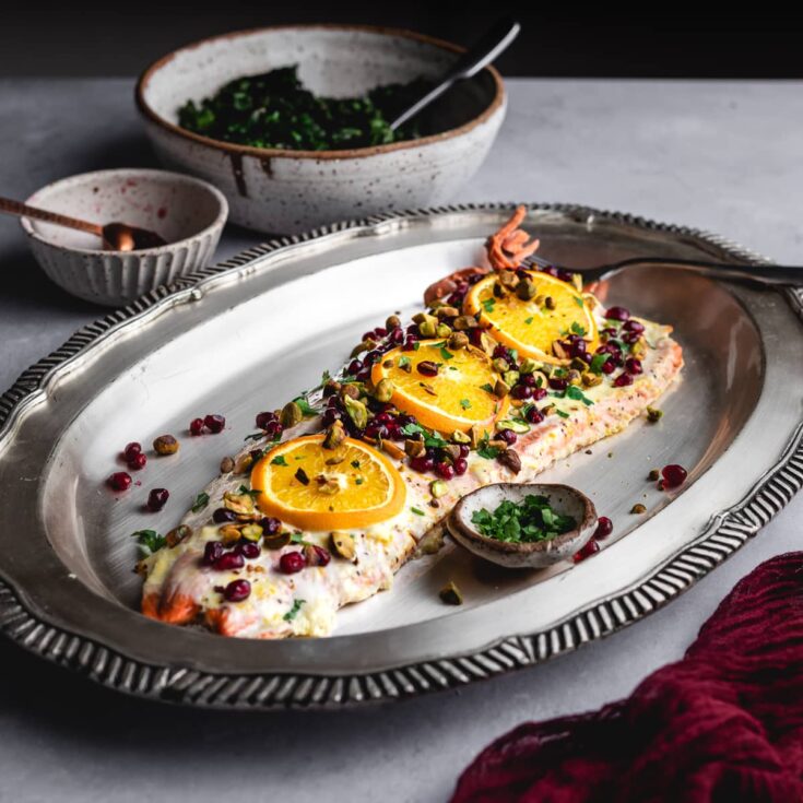 Image for Citrus Salmon with Crème Fraîche