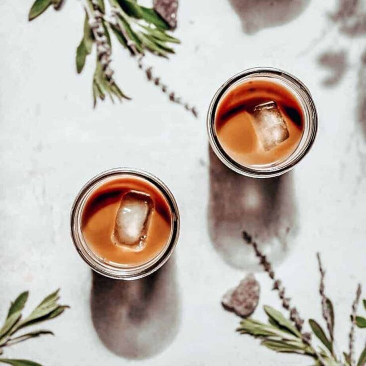 Image for How to make lavender iced coffee