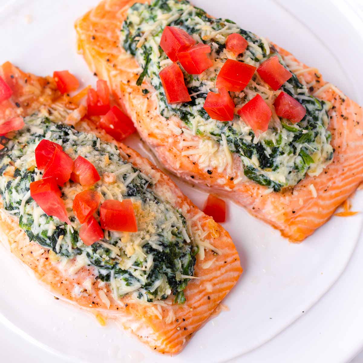Image for Baked Salmon Florentine