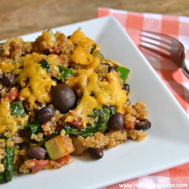 Image for Healthy Mexican Quinoa  Casserole