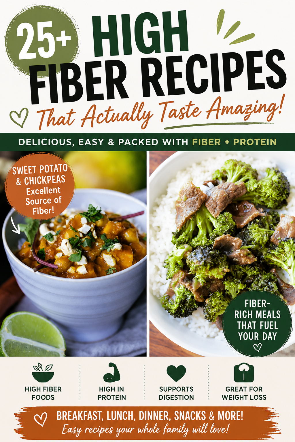 high fiber recipes that taste amazing 