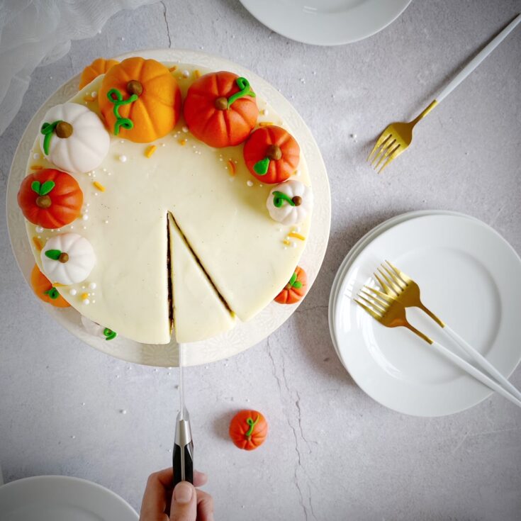 Image for Pumpkin Cake with Maple Cream Cheese frosting