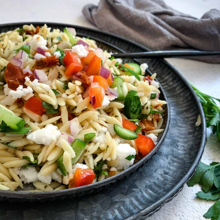 Image for Easy Lemon Orzo Salad