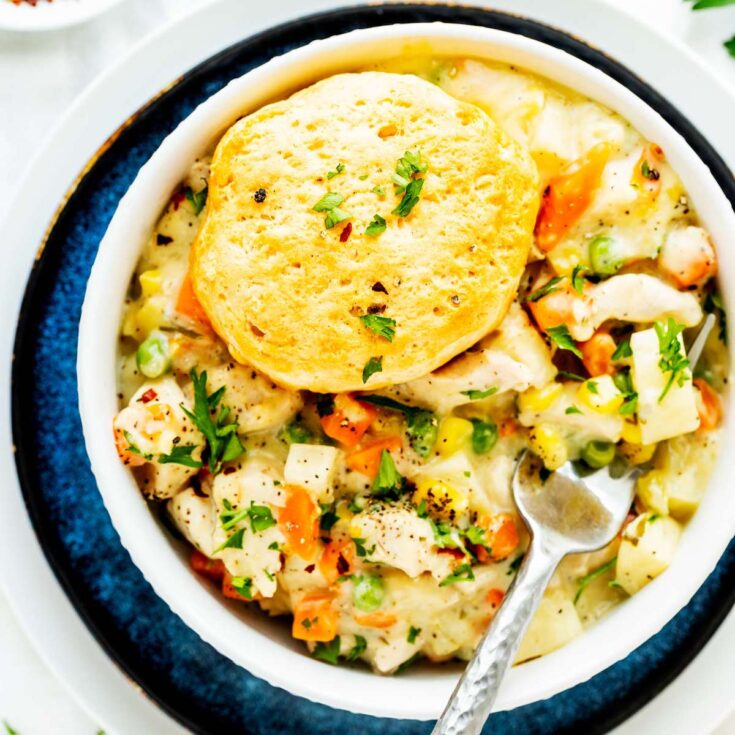 Image for Crockpot Chicken Pot Pie with Biscuits