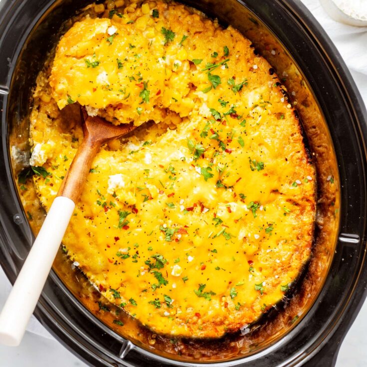 Image for Creamy Crockpot Corn Casserole